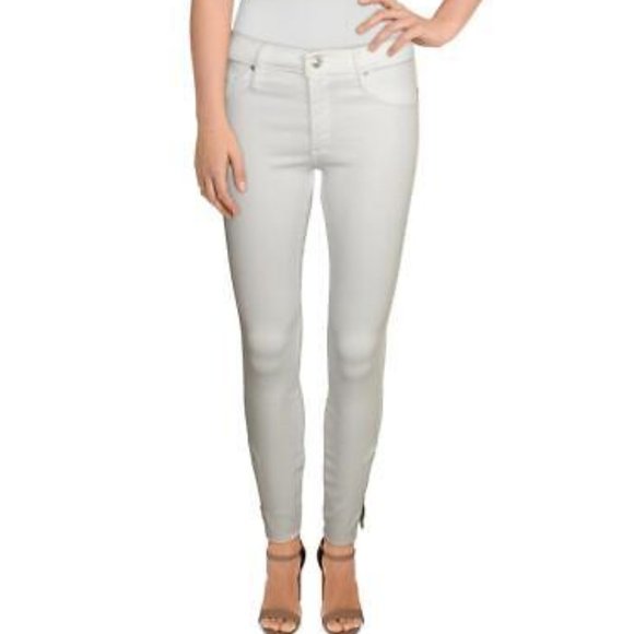 BLACK ORCHID Kaia White Mid Rise Ankle Denim Cropped Jeans - Size 26 NEW w/ TAGS - Picture 1 of 8
